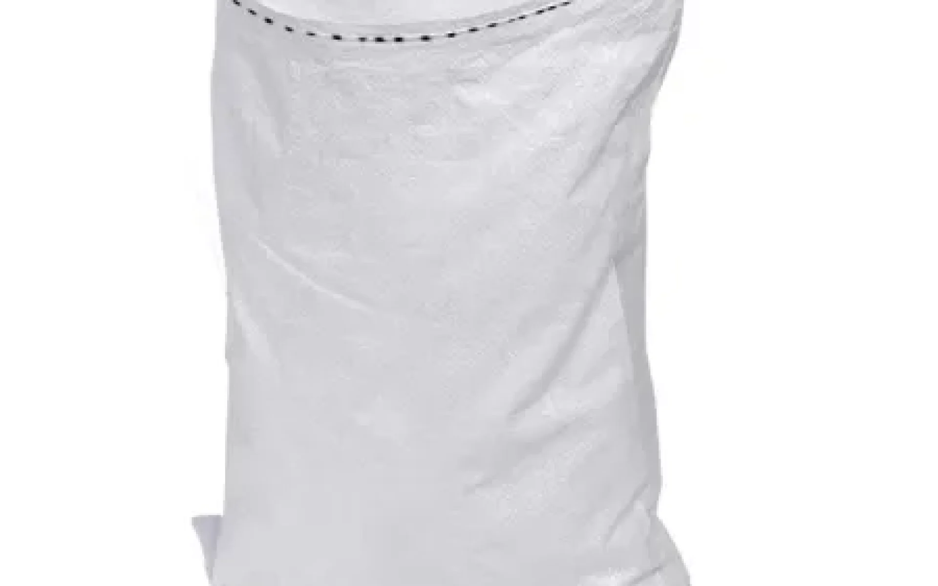 Kit 10 Sacos Rafia Branco 90x60